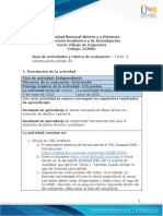 Guia de Actividades y Rúbrica de Evaluación - Unidad 2 - Tarea 3 - Construyendo Sólidos 3D