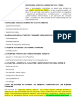 Fuentes Del Derecho Administrativo 3 Tema.