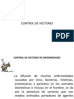 Control de Vectores