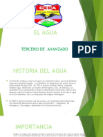 Historia y estructura del vital líquido H2O