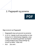 Ang Pagbabagong Morpoponemiko 2