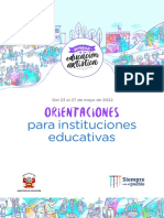 Semana Educativa Orientación 2022