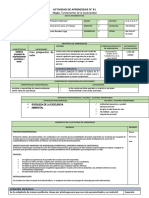 Actividad de Aprendizaje Semana 11, 1 Er Grado