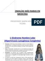 Las 10 Anomalías Más Raras en Medicina