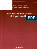 Introduccio_n Romero, Dolores, Literaturas Del-texto-Al-hipermedia