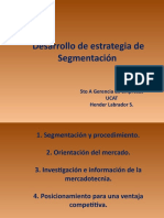 Estrategia de Segmentacion