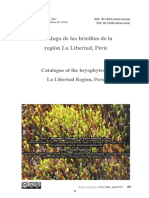 Catálogo de Las Briofitas de La Región La Libertad - Perú