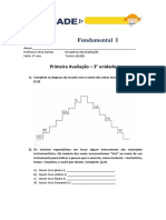 1° Avaliação - 3° Ano - III Unidade