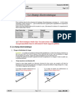 Le Champ Electrostatique