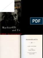 Machiavello y Nosotros 1962-1986-1995 (Louis Althusser