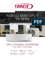 Mini Split Pared-16SEER-Lennox Inverter 2021