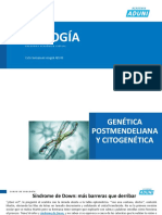 Genetica Postmendeliana y Citogenética