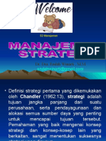 Manajemen Strategi Perencanaan Strategi (I)
