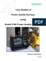 Case Studies of Power Quality Surveys Using Model 3196 Power Quality Analyzer