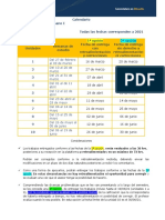 Calendario Derromi 2021-2