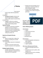 11capacity and Capacity Planning