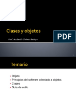 Clases y Objetos