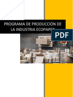 Programa de Produccion