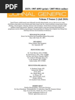 Download Jurnal Generic Vol 5 No 2 Juli 2010 by btama SN57564144 doc pdf