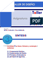 Síntesis DISEÑO