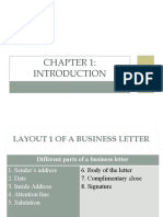 Business Correspondence Slides