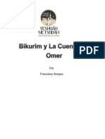 Bikurím y La Cuenta Del Omer
