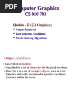 CGIP - Mod1 - PPT - 3 (Line, Circ Algo)