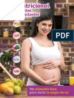 Guia Nutricional Embarazadas y Madres en Lactancia