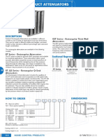Rectangular Duct Attenuators: D Deessc CR Riippttiio ON N