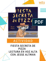 Fiesta Secreta de Pizza Literacy Activity