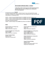 Vocal 2021 Graded Certificates Debut - Grade 8: 80bpm Metronome Compulsory 80bpm Metronome Compulsory