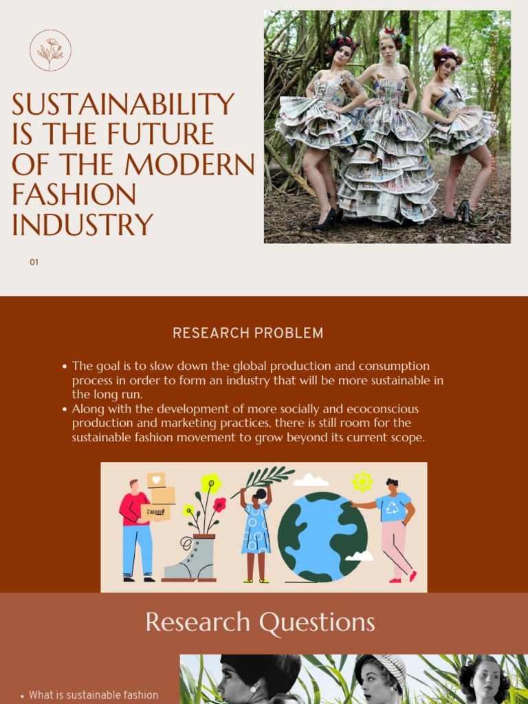 Sustainability Is The Future of The Modern Fashion Industry | PDF ...