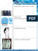 Seragam Pin Home + 2 Pin: Head Cap Atau Tutup Kepala