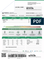 Ruanova Contreras Luz Del Carm: Total $219.50