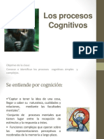 Los Procesos Cognitivos Simples y Complejos