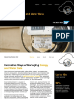 In The Cloud: Managing Energy and Water Data