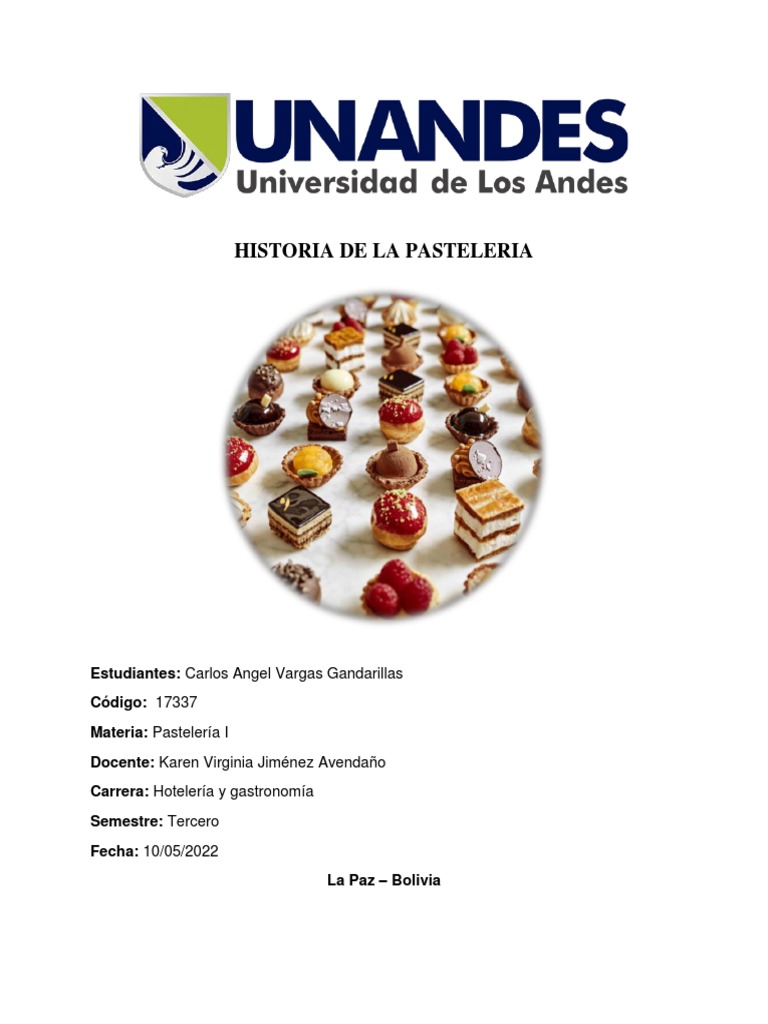 La Historia de La Pasteleria PDF