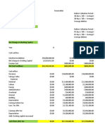 Working Capital Collection Period 30 Days