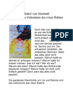 Rahel Von Marshall Lily Und Das Geheimnis Des Roten Rubins