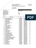 Format Excel Import Nilai RAPOR