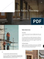 Construction Safety Training Essentials