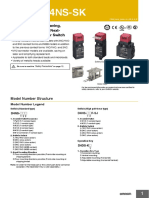 D4NS/D4NS-SK: Multi-Contact, Labor-Saving, Environment-Friendly, Next-Generation Safety-Door Switch