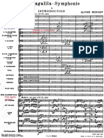 Analiza - Messiaen Turangalila Symphonie Full Score Complete PDF