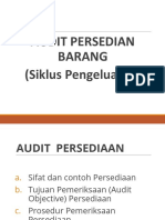 Minggu 6 Audit Siklus Pengeluaran (Persediaan)