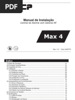 Download Manual de instalao central de alarme ECP MAX 4 by servulofreitas SN57567243 doc pdf