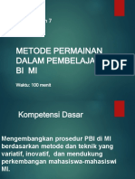 VII. Metode Permainan Bahasa