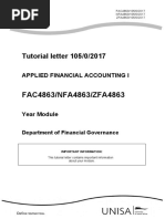 Fac4863 105-2017, Unisa