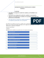 Administración de Controles de Cambio Semana 1