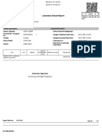 Laboratory Result Report: Sending Institute