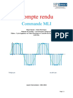 Compte Rendu: Commande MLI